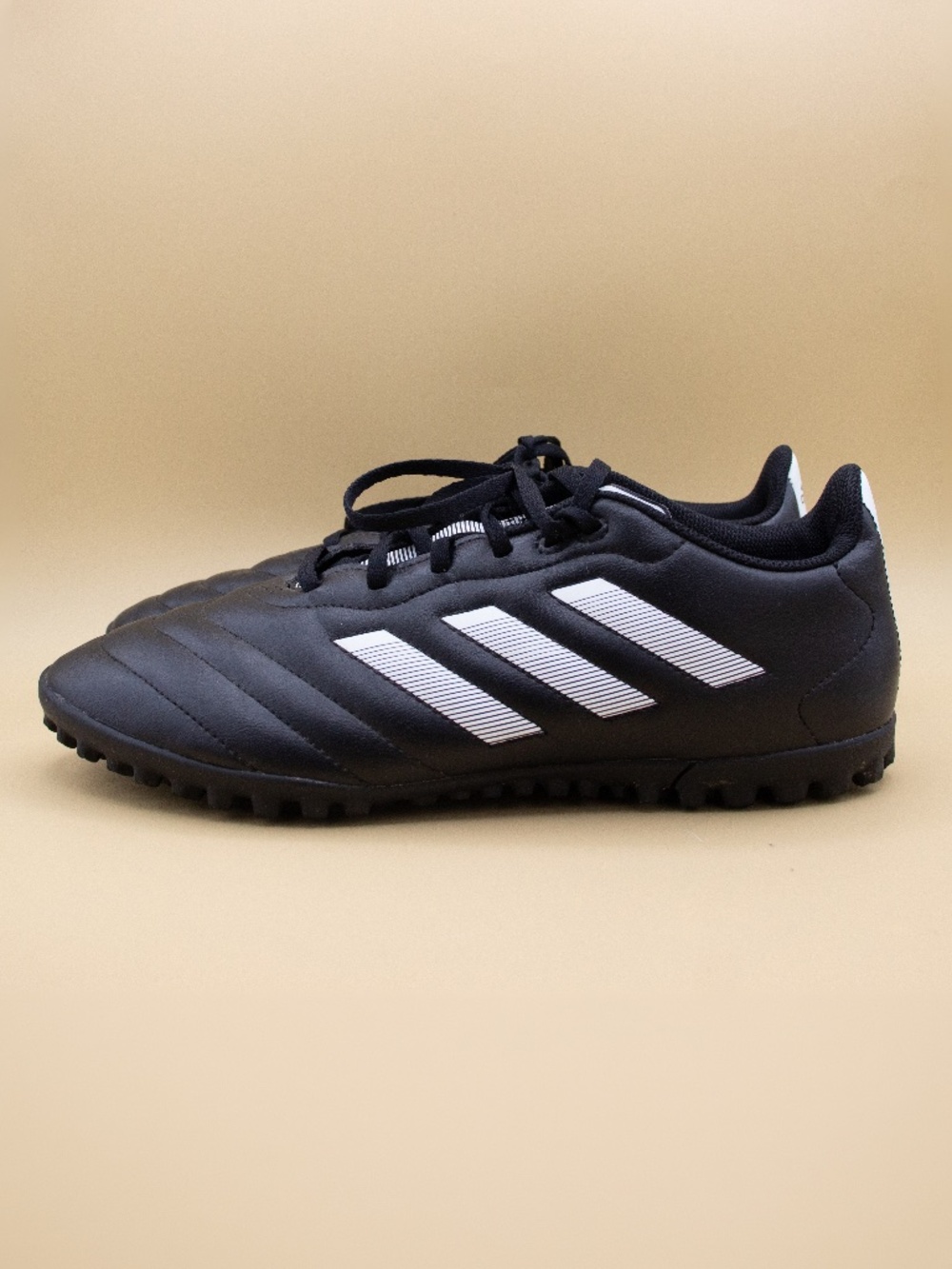 Adidas Goletto VIII Turf Soccer Black Cleats GY5775 Men's Size 10